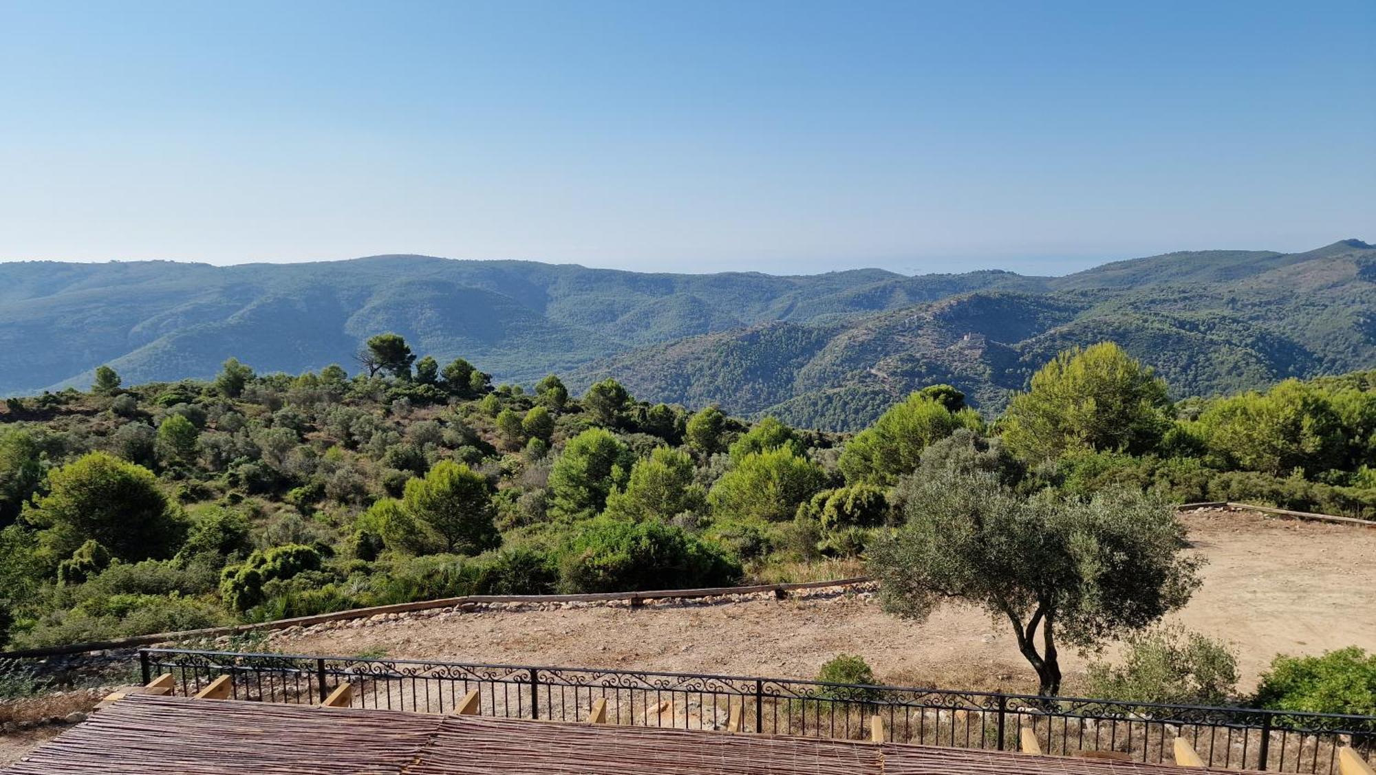 La Cueva De Miravet - Villa De Lujo En La Cima De La Montana Con Vistas Al Mar Cabanes  Dış mekan fotoğraf