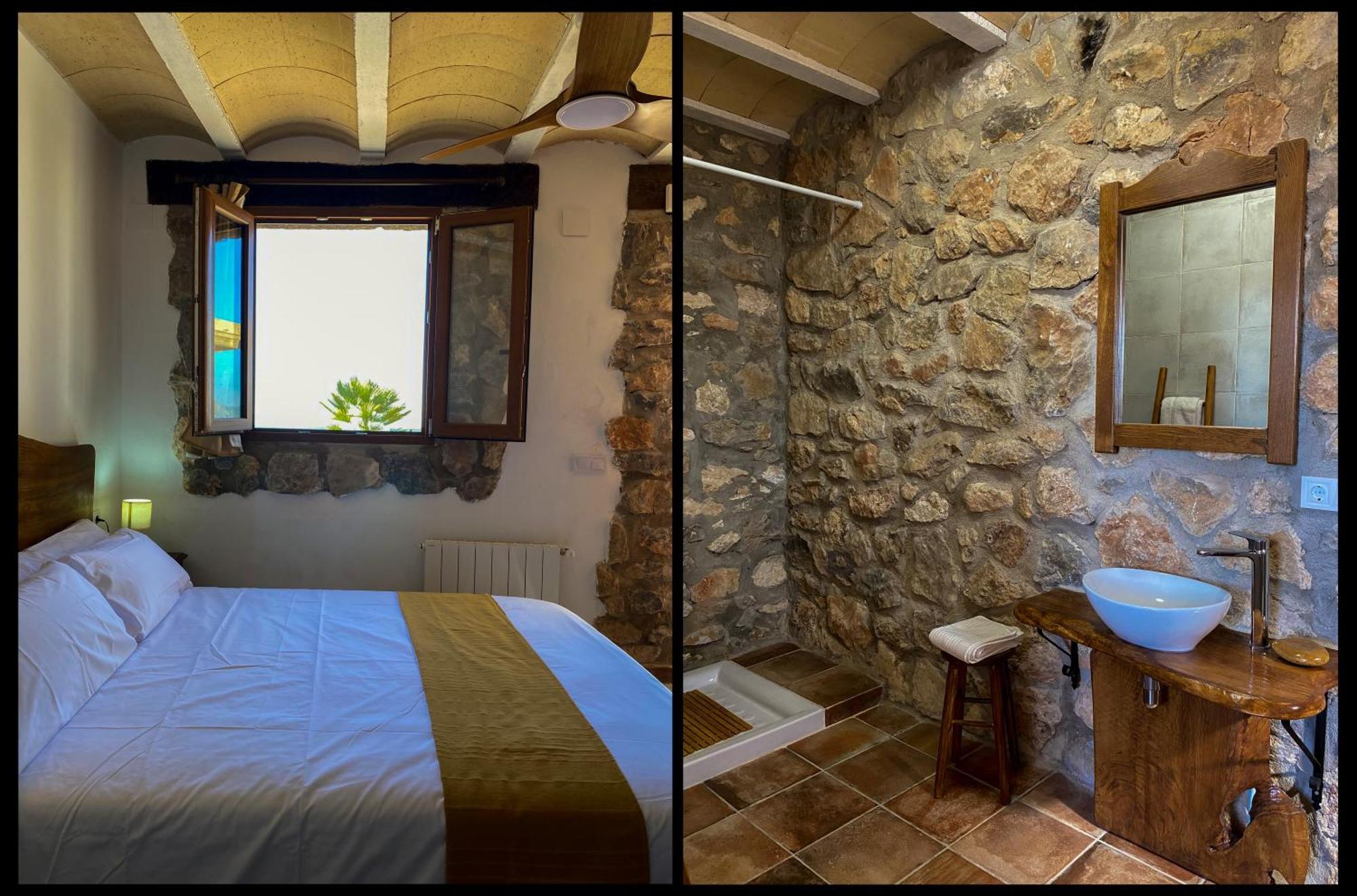 La Cueva De Miravet - Villa De Lujo En La Cima De La Montana Con Vistas Al Mar Cabanes  Dış mekan fotoğraf