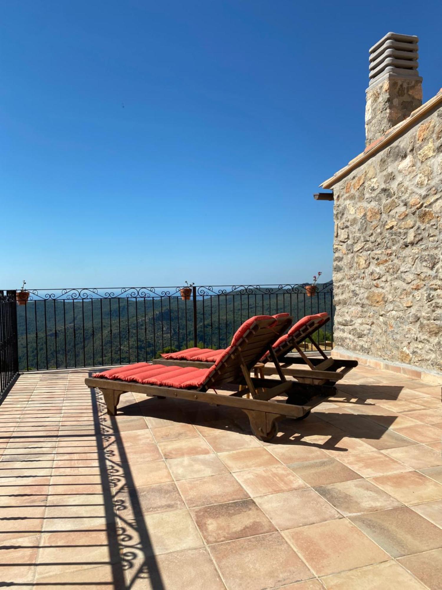 La Cueva De Miravet - Villa De Lujo En La Cima De La Montana Con Vistas Al Mar Cabanes  Dış mekan fotoğraf