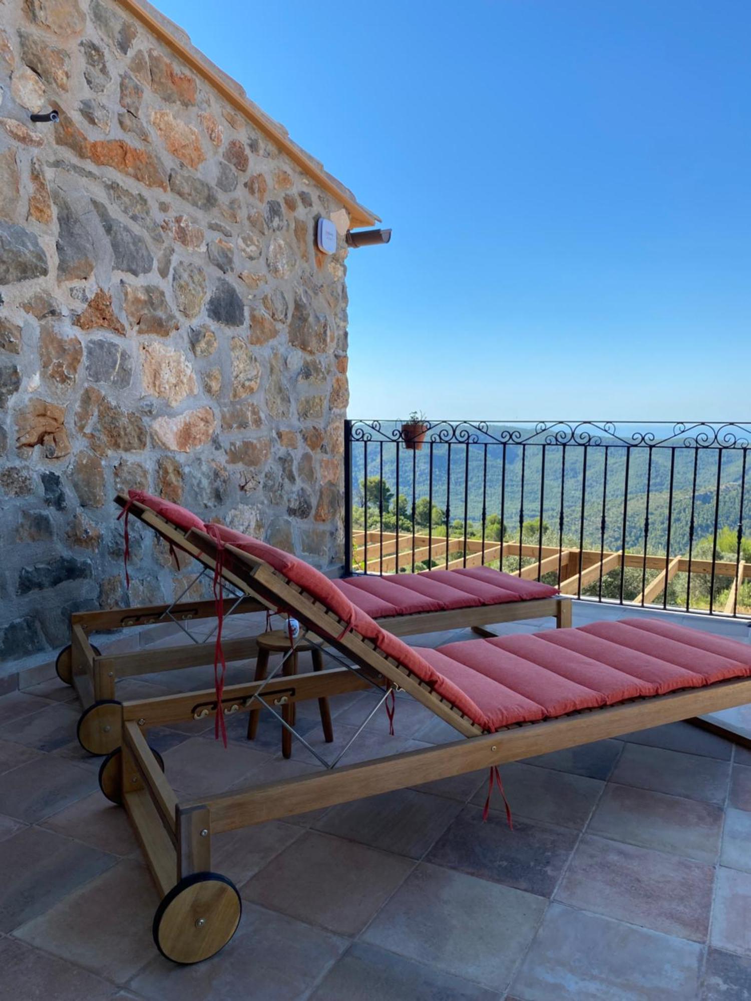 La Cueva De Miravet - Villa De Lujo En La Cima De La Montana Con Vistas Al Mar Cabanes  Dış mekan fotoğraf