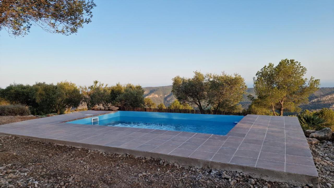La Cueva De Miravet - Villa De Lujo En La Cima De La Montana Con Vistas Al Mar Cabanes  Dış mekan fotoğraf